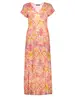 Geisha Dress long AOP 37054-60 JANE