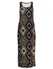 Geisha Dress long AOP 37057-60 RIVER
