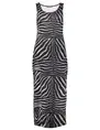 Geisha Dress long AOP 37057-60 RIVER