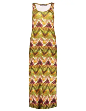 Geisha Dress long AOP 37057-60 RIVER