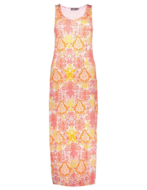 Geisha Dress long AOP 37057-60 RIVER