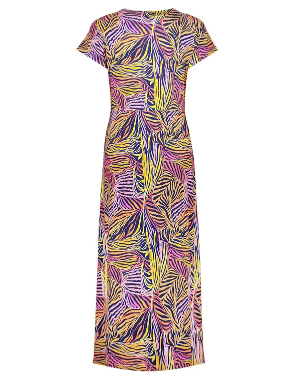Geisha Dress long AOP 37194-60 JANE.