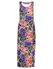 Geisha Dress long AOP 37379-60 RIVER