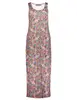 Geisha Dress long AOP 37379-60 RIVER