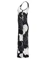 Geisha Dress long AOP 37379-60 RIVER