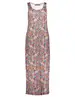 Geisha Dress long AOP 37379-60 RIVER
