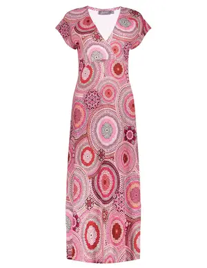 Geisha Dress long AOP 37382-60 JANE