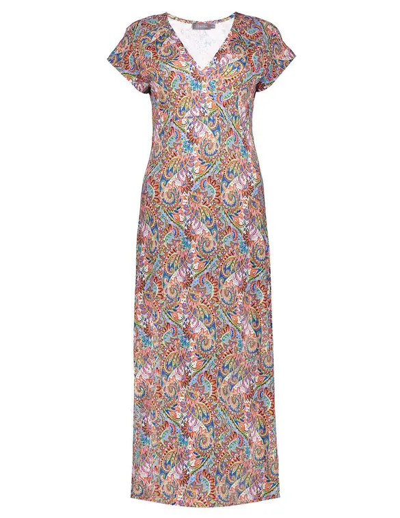 Geisha Dress long AOP 37382-60 JANE