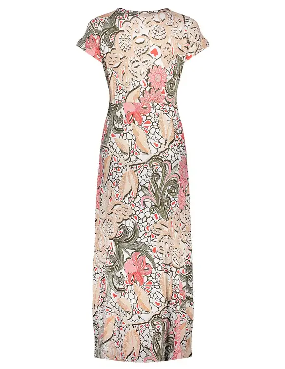 Geisha Dress long AOP 37382-60 JANE