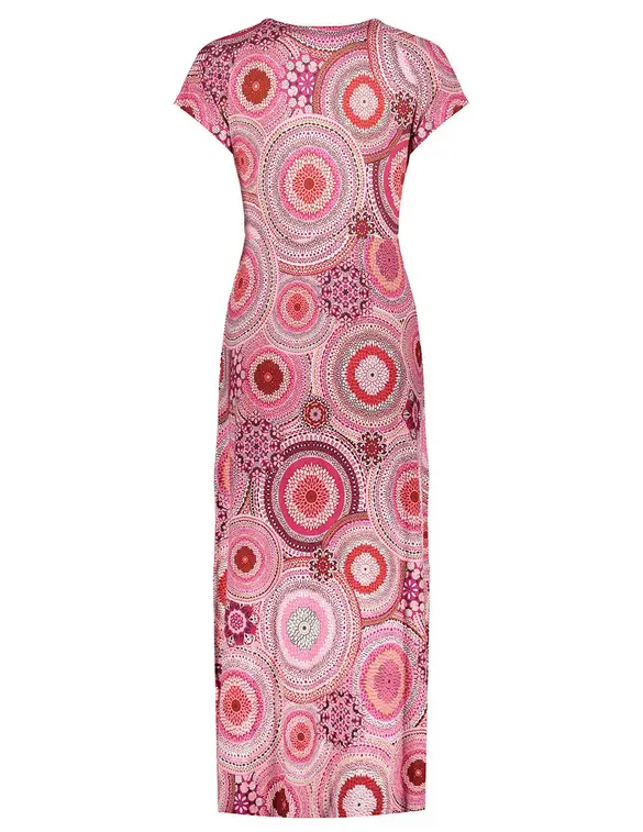 Geisha Dress long AOP 37382-60 JANE