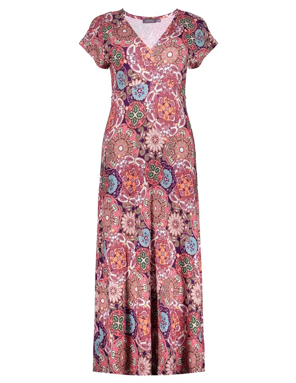 Geisha Dress long aop 47135-60 JANE