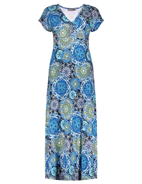Geisha Dress long aop 47135-60 JANE