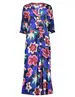 Geisha Dress long big flowers 37344-26