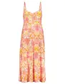 Geisha Dress long spaghetti AOP 37058-60 NOELLE
