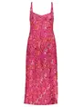 Geisha Dress long spaghetti AOP 37058-60 NOELLE
