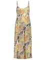 Geisha Dress long spaghetti AOP 37058-60 NOELLE