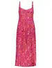 Geisha Dress long spaghetti AOP 37058-60 NOELLE