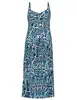 Geisha Dress long spaghetti AOP 37197-60 NOELLE.