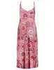 Geisha Dress long spaghetti AOP 37378-60 NOELLE