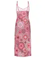 Geisha Dress long spaghetti AOP 37378-60 NOELLE