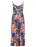 Geisha Dress long spaghetti AOP 37378-60 NOELLE