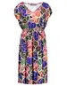 Geisha Dress ruffle at shoulder 37372-60 HANNAH