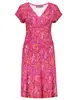 Geisha Dress short sleeves AOP 37056-60 JUNE
