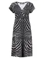 Geisha Dress short sleeves AOP 37056-60 JUNE