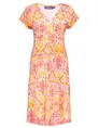 Geisha Dress short sleeves AOP 37056-60 JUNE