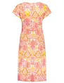 Geisha Dress short sleeves AOP 37056-60 JUNE