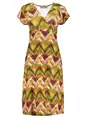 Geisha Dress short sleeves AOP 37056-60 JUNE