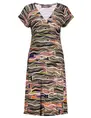 Geisha Dress short sleeves AOP 37056-60 JUNE