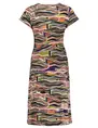 Geisha Dress short sleeves AOP 37056-60 JUNE
