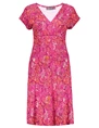 Geisha Dress short sleeves AOP 37056-60 JUNE