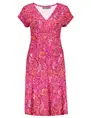 Geisha Dress short sleeves AOP 37056-60 JUNE