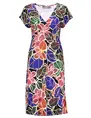 Geisha Dress short sleeves AOP 37384-60 JUNE