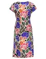 Geisha Dress short sleeves AOP 37384-60 JUNE