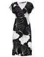 Geisha Dress short sleeves AOP 37384-60 JUNE
