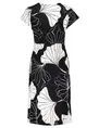 Geisha Dress short sleeves AOP 37384-60 JUNE