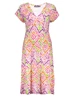 Geisha Dress short sleeves AOP 47410-60 JUNE