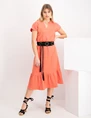 Geisha Dress sleeveless & strap at waist 17111-20