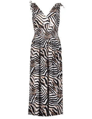 Geisha Dress smock jersey AOP 57367-60 MILA