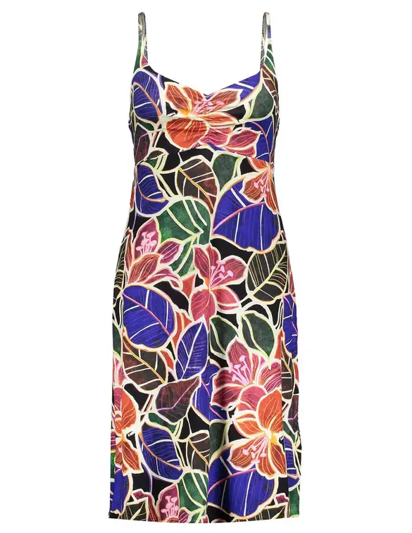 Geisha Dress spaghetti 37377-60 NOA