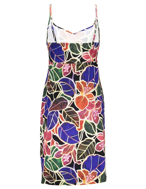 Geisha Dress spaghetti 37377-60 NOA
