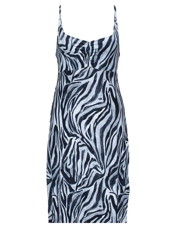 Geisha Dress spaghetti 37377-60 NOA