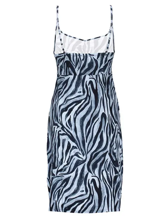 Geisha Dress spaghetti 37377-60 NOA