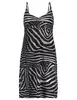 Geisha Dress spaghetti AOP 37059-60 NOA