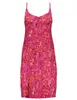 Geisha Dress spaghetti AOP 37059-60 NOA