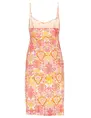 Geisha Dress spaghetti AOP 37059-60 NOA