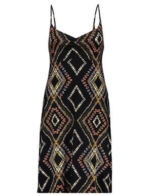 Geisha Dress spaghetti AOP 37059-60 NOA